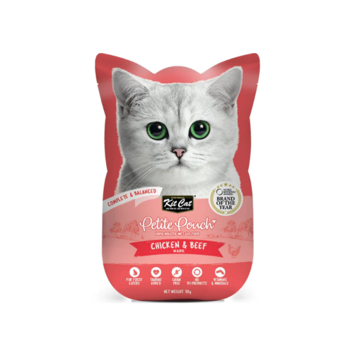 كت كات- اظرف غذاء صحي ومتكامل للقطط نكهة الدجاج ول...