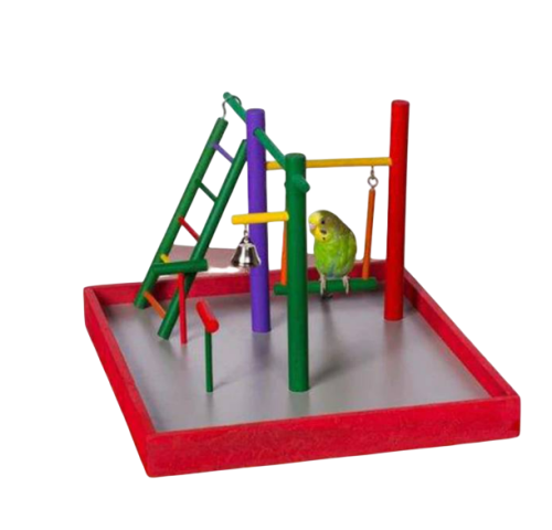 العاب خشبيه ملونه للعصافير