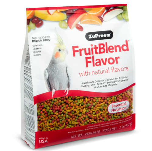 مكافآت للطيور المتوسطة من ZuPreem مزيج مغذي من الف...