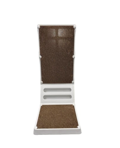 خداشة على شكل وجهين للقطط