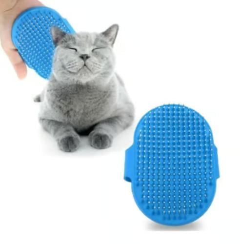 فرشاة استحمام سيلكون للقطط