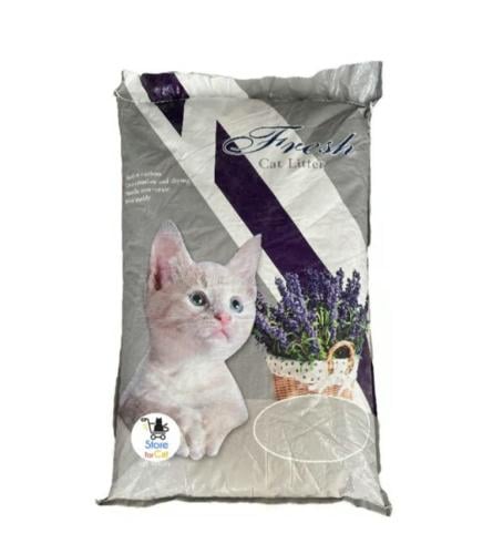 فريش- رمل للقطط برائحة اللافندر