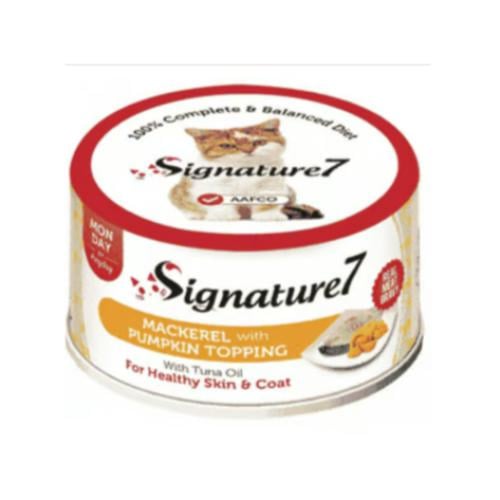 سيجنتشر 7- طعام رطب للقطط بالمكاريل واليقطين لصحة...