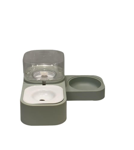 حافظة ماء مع وعاء لشرب الماء مزود بفلتر