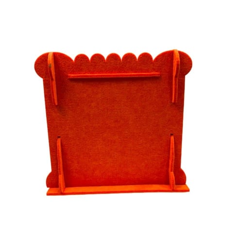 بيت قطة برتقالي