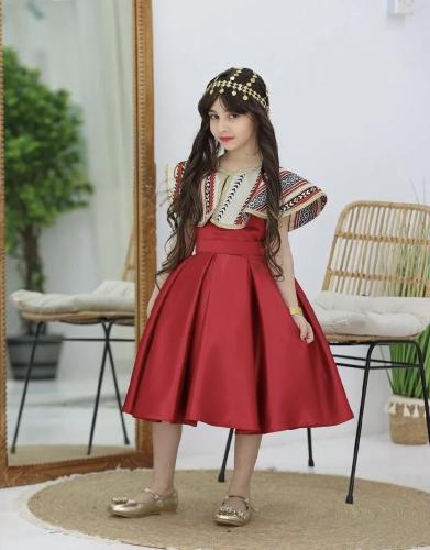 فستان بناتي يوم التأسيس