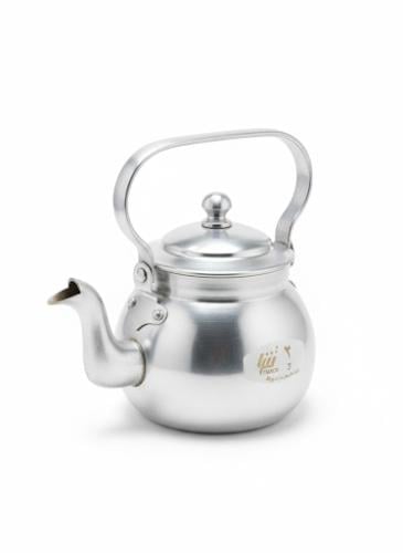 Aluminum pouring pitcher, inflated