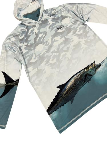 هودي صيد للرجال مع قبعة وحماية الوجه والرقبة للاست...