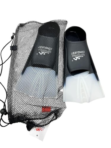 زعانف قصيرة للمسابح وتدريب السباحة