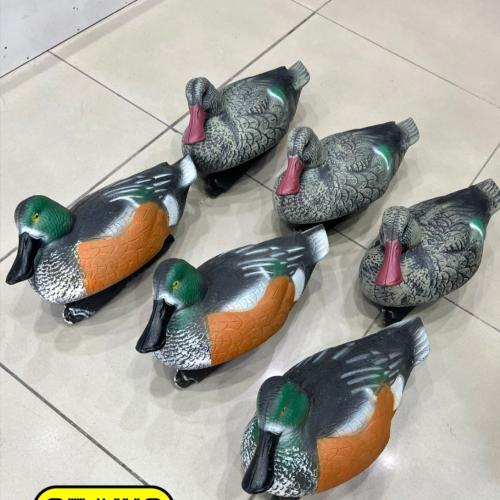 طقم بط بلاستك مغارف 6 قطع