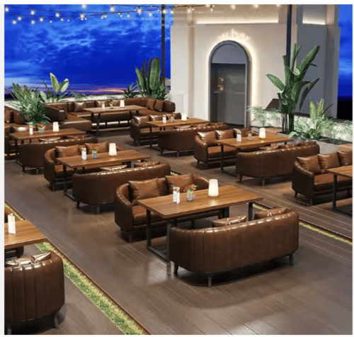 كنب مطاعم وكوفي VIP