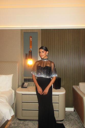 فستان الكرستالة