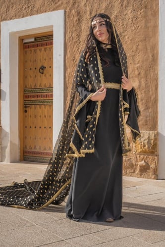 Founding Day Dress - Gold