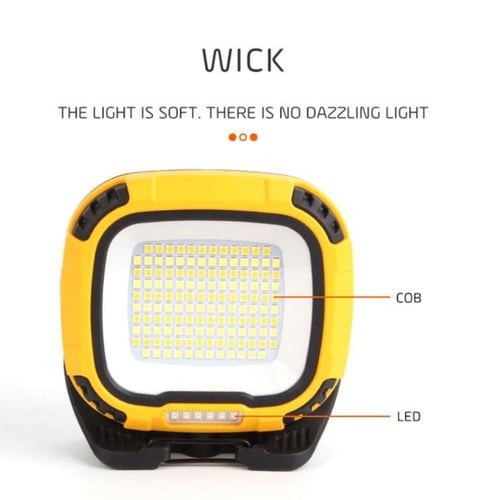 كشاف ليد بقاعدة قابل للشحن