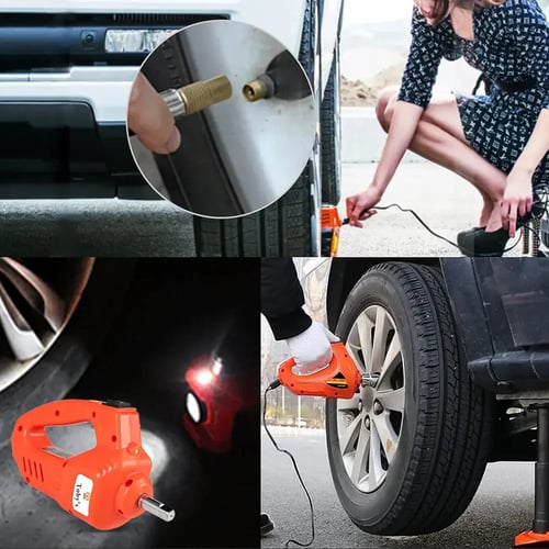 رافعة سيارة كهربائية 4 في 1 Toby’s – أداة طوارئ لل...