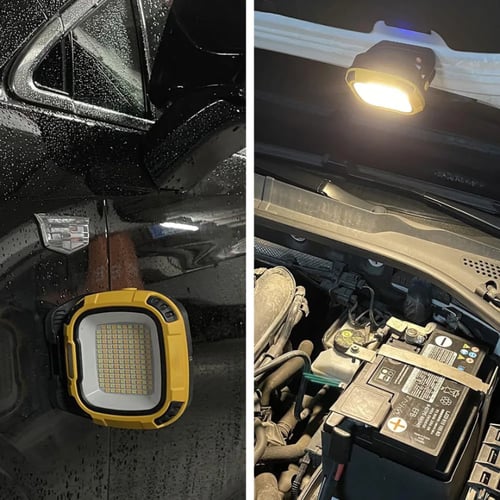 كشاف ليد بقاعدة قابل للشحن