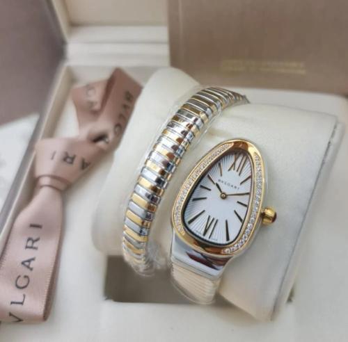 ساعة بولغاري ثعبان