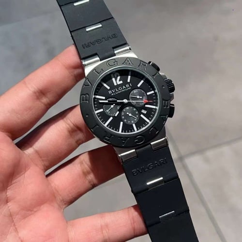 ساعة بولغاري الومينوم كرونوغراف