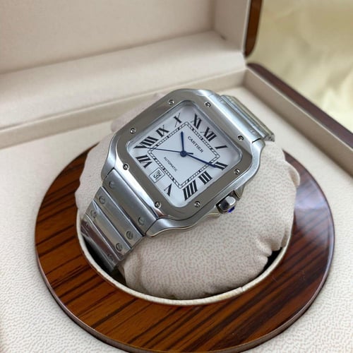 طقم كارتير الشهير سانتوس ساعة وقلم