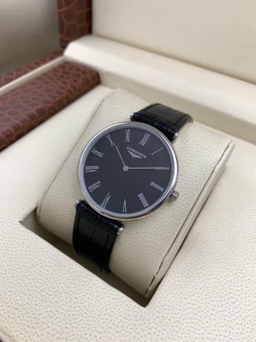 ساعة لونجين الانيقة جلد