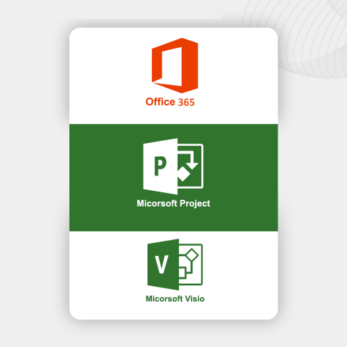 Office 365 pro business+ visio + project for 5 dev...