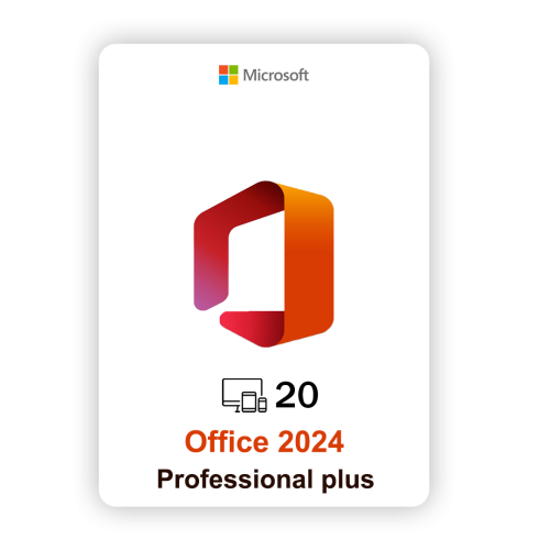 اوفيس 2024 برو بلس ويندوز 20 جهاز