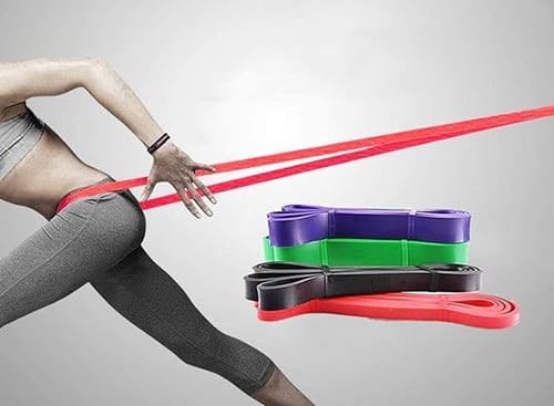 أحزمة مقاومة للمساعدة في تمارين شد الجسم وتمارين ا...