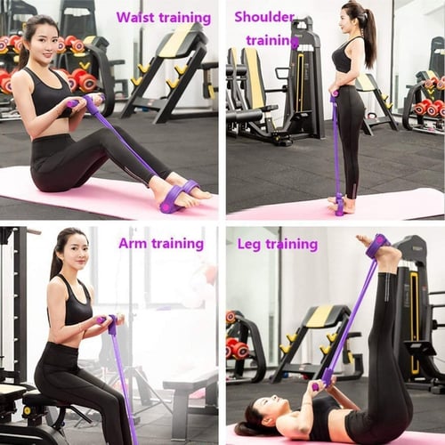 دواسة عالية القوة مع احزمة مقاومة للياقة البدنية و...