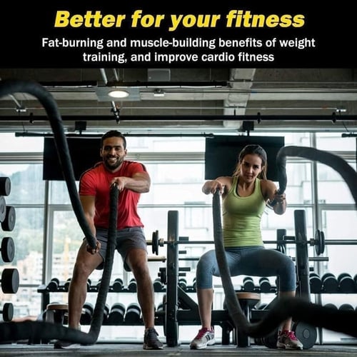 حبل المعركة للتدريب، حبل تدريب بقطر 38 ملم، حبال ل...