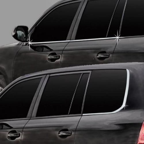 كروم اسفل النوافذ خارجي تويوتا لاندكروزر 2012 - 20...