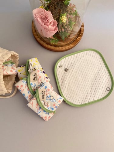 فوط صحية قطن ١٠٠٪ للاستخدام اليومي