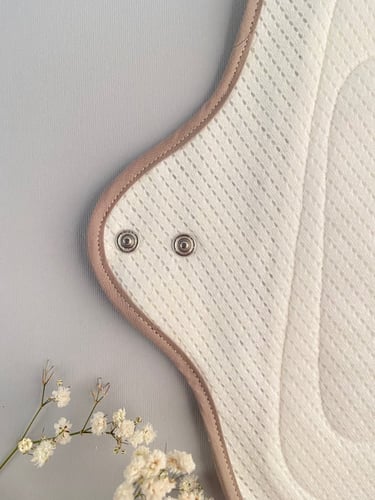 مجموعة فوط صحية قطن ١٠٠٪ مقاس كبير رقيقة (مجموعة م...