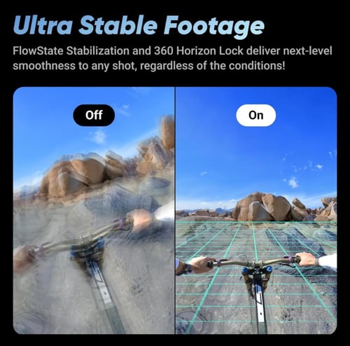 Insta360 X4-8K Waterproof 360 Action Camera, 4K Wi...