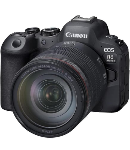 Canon EOS R6 Mark II Mirrorless Camera + RF 24-105...