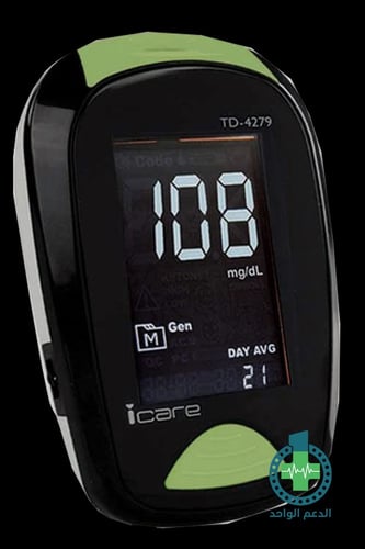 جهاز اى كير لقياس نسبه السكر فى الدم