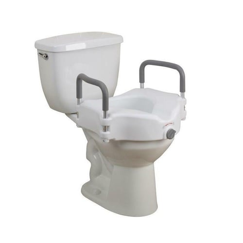 مقعد فوق المرحاض مع ساند