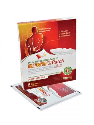لاصقة جل لالام الظهر حارMENTHO PATCH- C.P. 5 PC