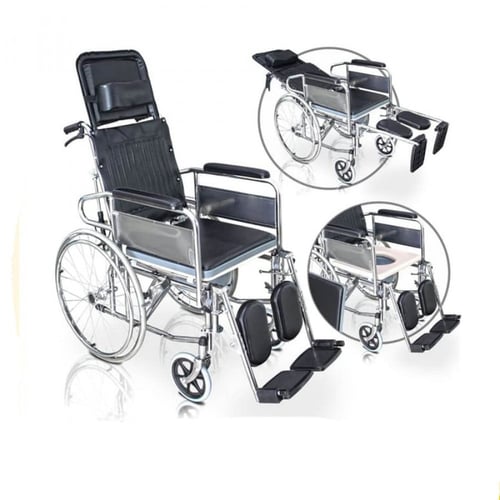 كرسي متحرك بقاعدة حمام DY02608GC 51 مقاس46