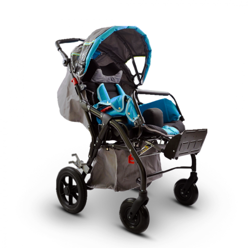 كرسي أطفال شديدي الاعاقة 35 سم - لون أزرق