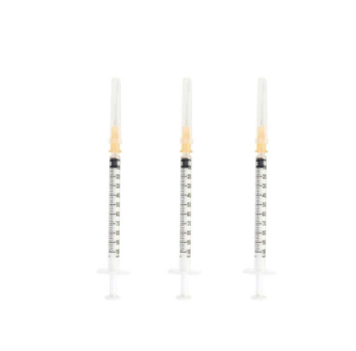 سرنجات 1 مل معقمة صيني 100 قطعه