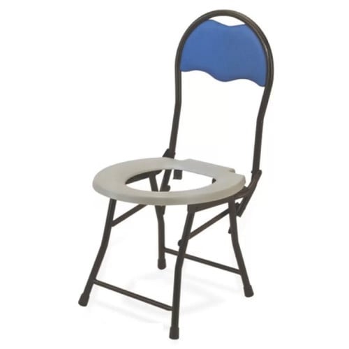 كرسي حمام بساند ظهر أسود 890