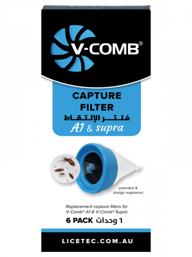 فلاتر التقاط القمل يعمل مع جهاز التخلص من القمل في...