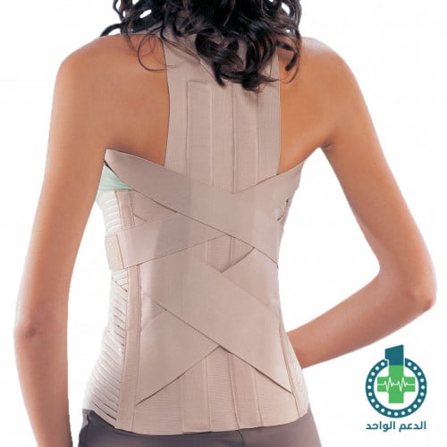 5505 SPINAL BRACE WITH BACK PAD