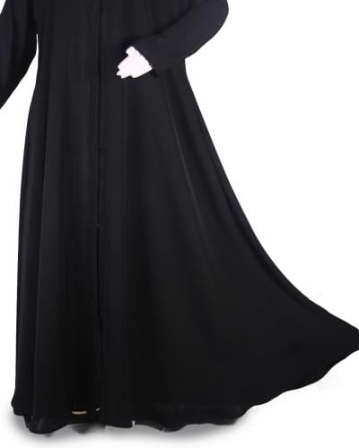 عباية كتف كلوش مسكرة مع خمار