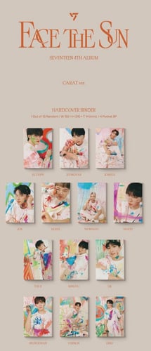 Seventeen Album Vol. 4 - Face the Sun (CARAT Ver.)...