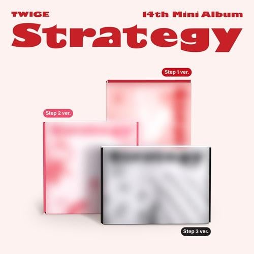 TWICE - STRATEGY Set (الثلاث نسخ)