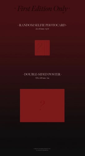 JISOO - FIRST SINGLE ALBUM [Red Ver.]