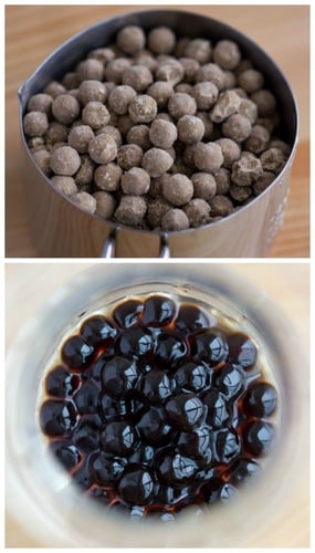 بوبا / تابيوكا بالسكر البني (جاهزة للاستخدام) 50g