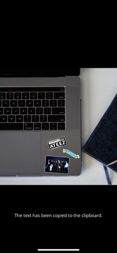 Ateez ستيكرات 20حبة