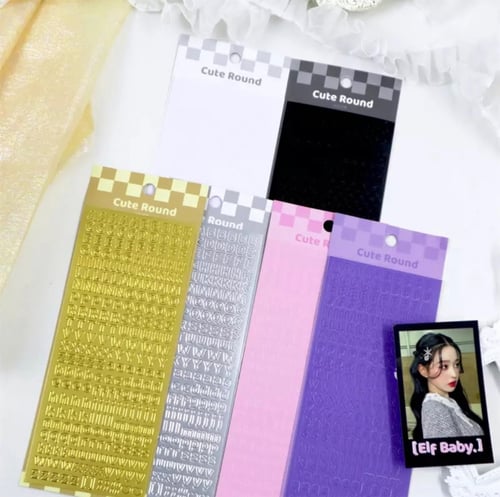 ستيكرز احرف